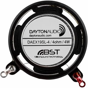 Amazon.com: Dayton Audio DAEX19SL-4 Slimline Coin Type 19mm Amazon.com: Dayton Audio DAEX19SL-4 Slimline Coin Type 19mm